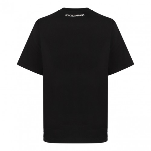 Black Logo Print T-Shirt