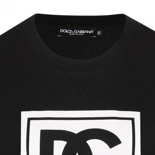 Black Logo Print T-Shirt
