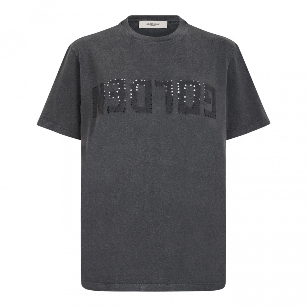 Anthracite Logo Writing T-Shirt