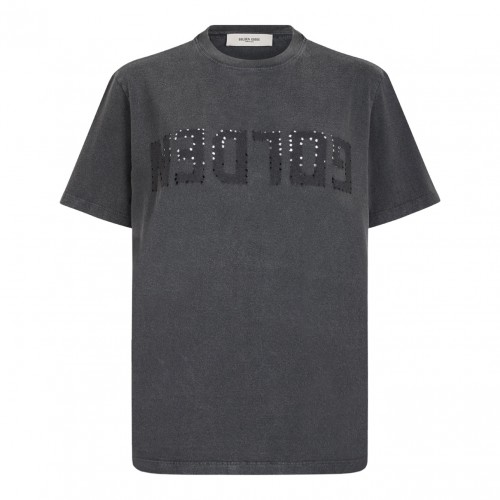 Anthracite Logo Writing T-Shirt
