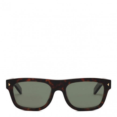 Tortoiseshell Rectangular Sunglasses