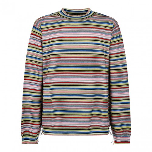 Multicolor Striped Knitwear