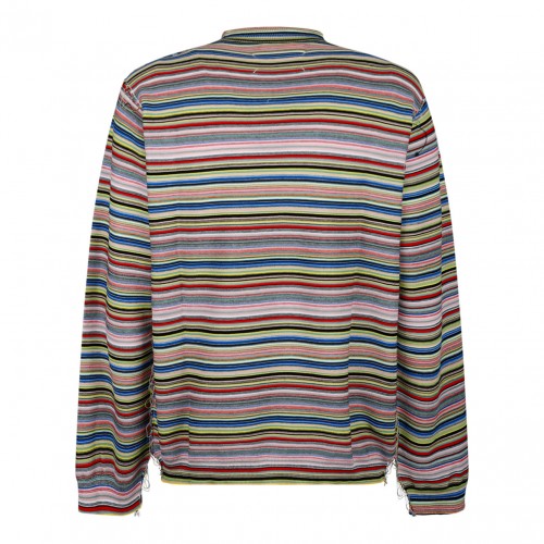 Multicolor Striped Knitwear