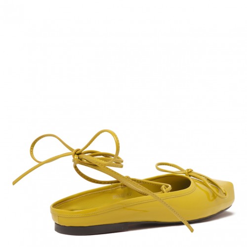 Lime Ballet Flats