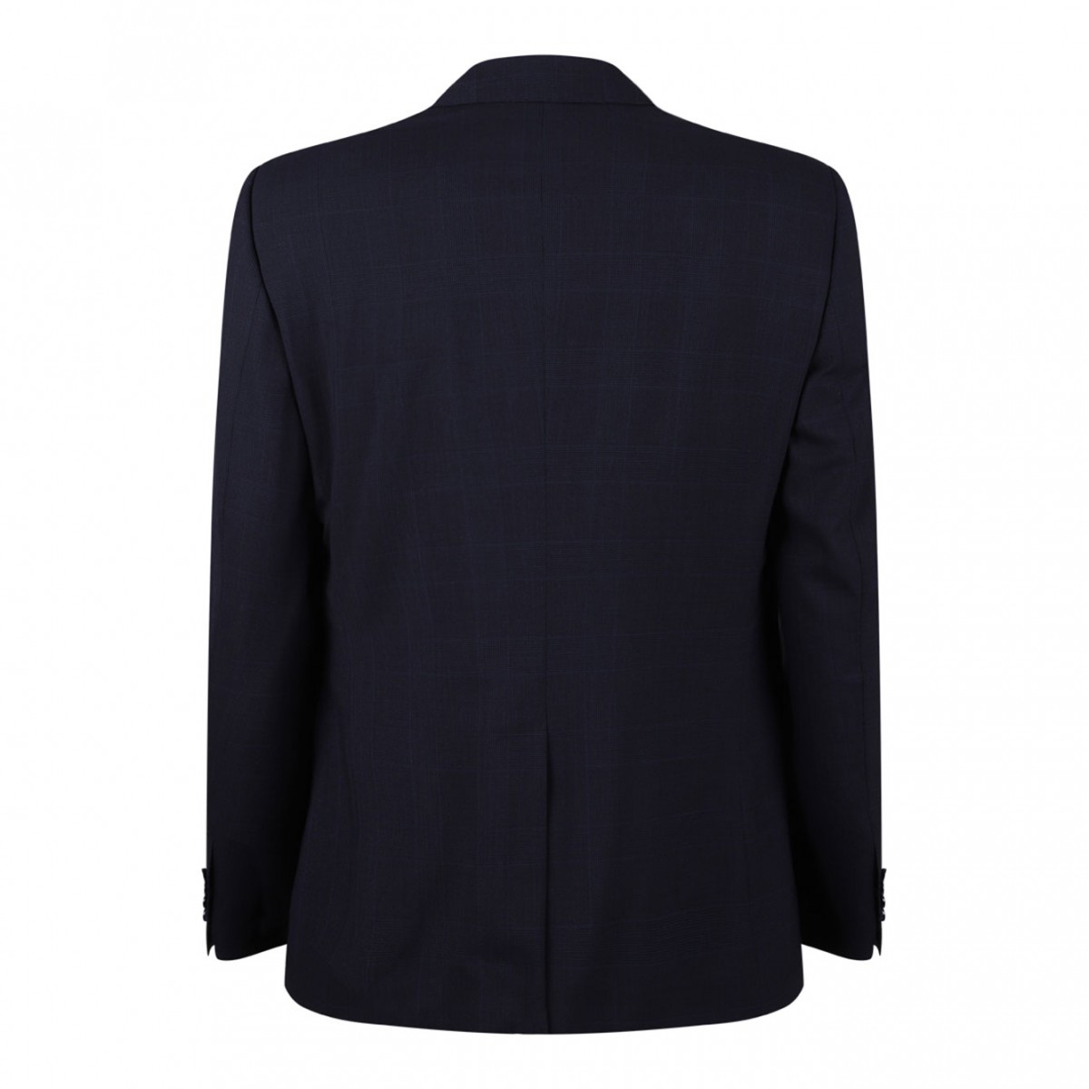 Dark Grey and Blue Suit