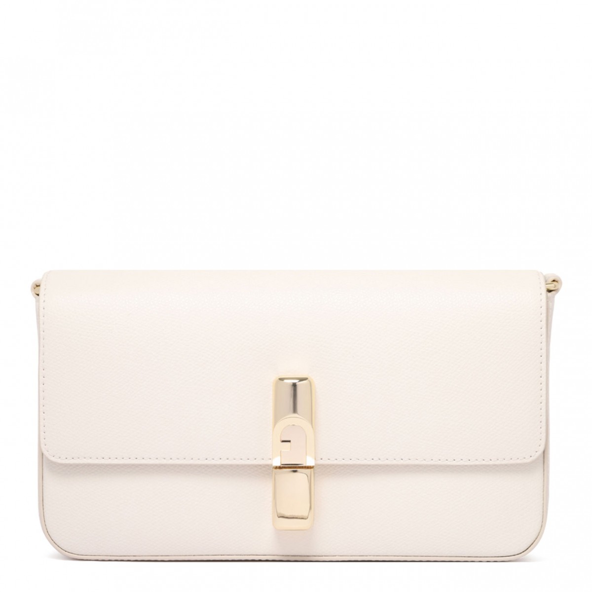 Iride Cream White Shoulder Bag S