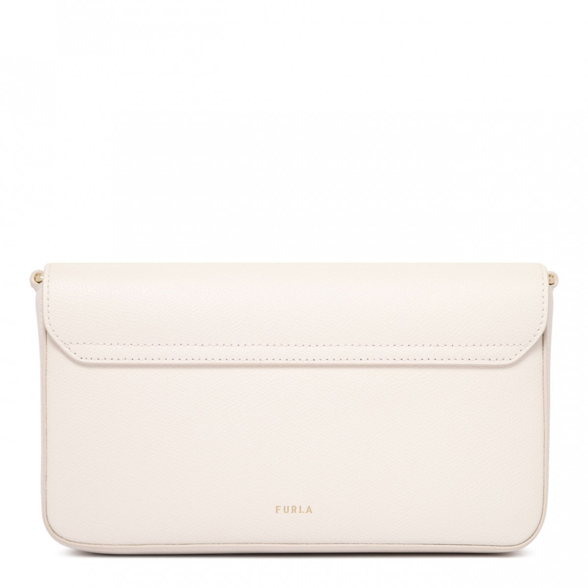 Iride Cream White Shoulder Bag S