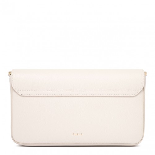 Iride Cream White Shoulder Bag S