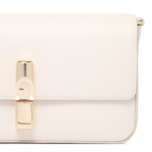 Iride Cream White Shoulder Bag S