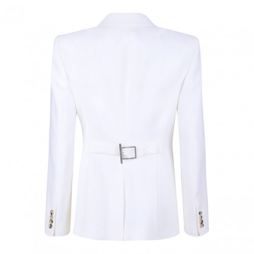 White Wool Blazer