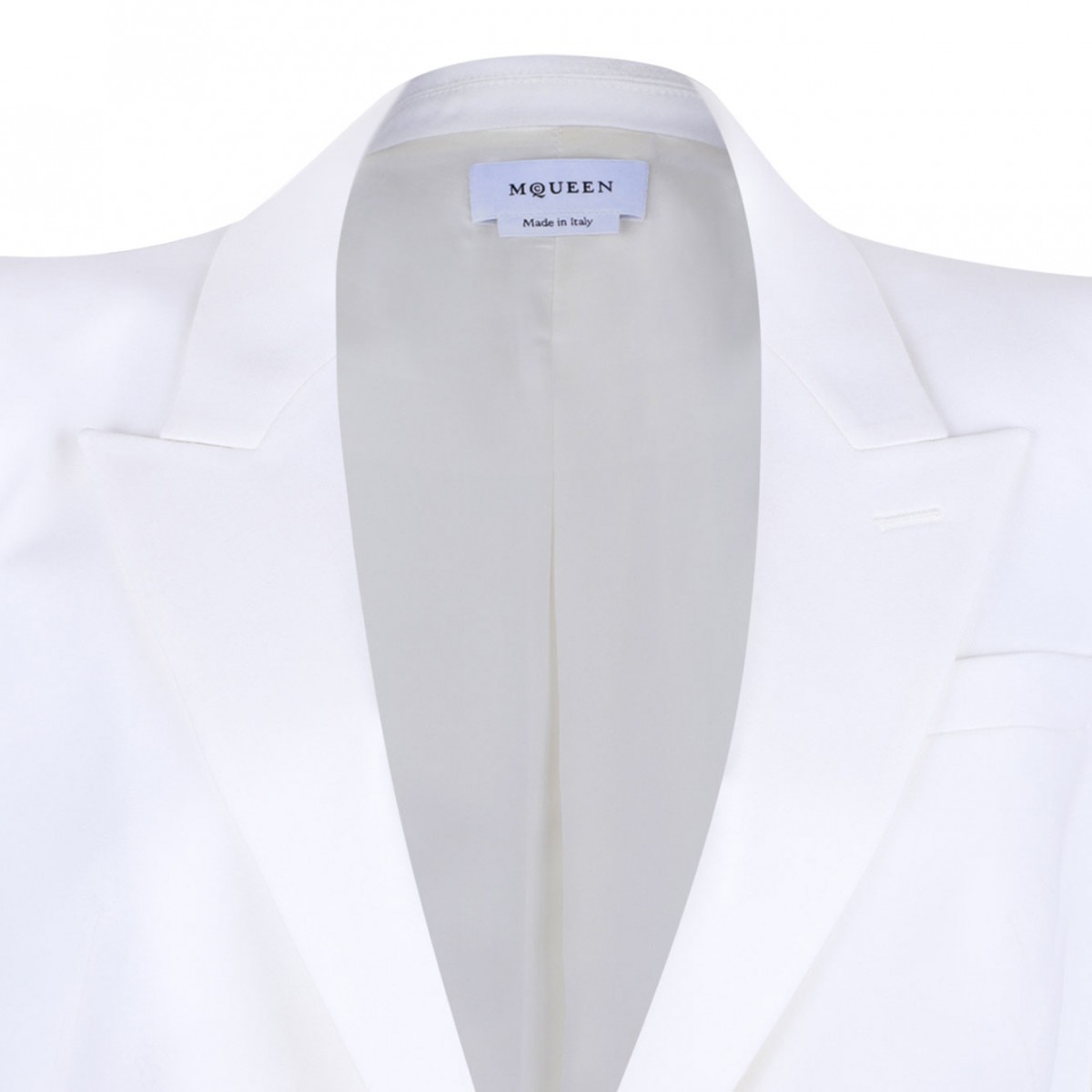 White Wool Blazer