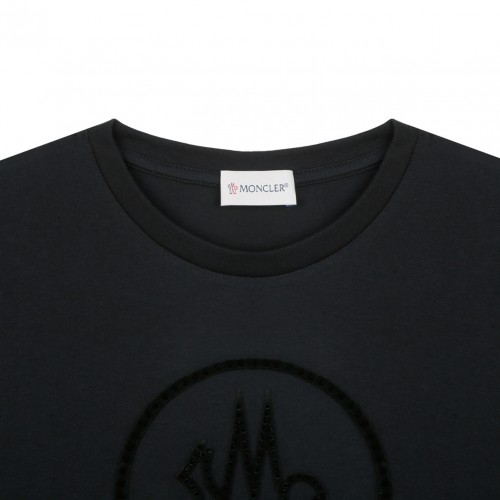 Black Logo Print T-Shirt