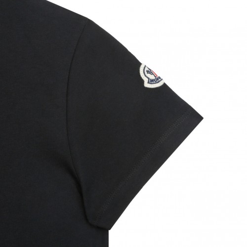 Black Logo Print T-Shirt