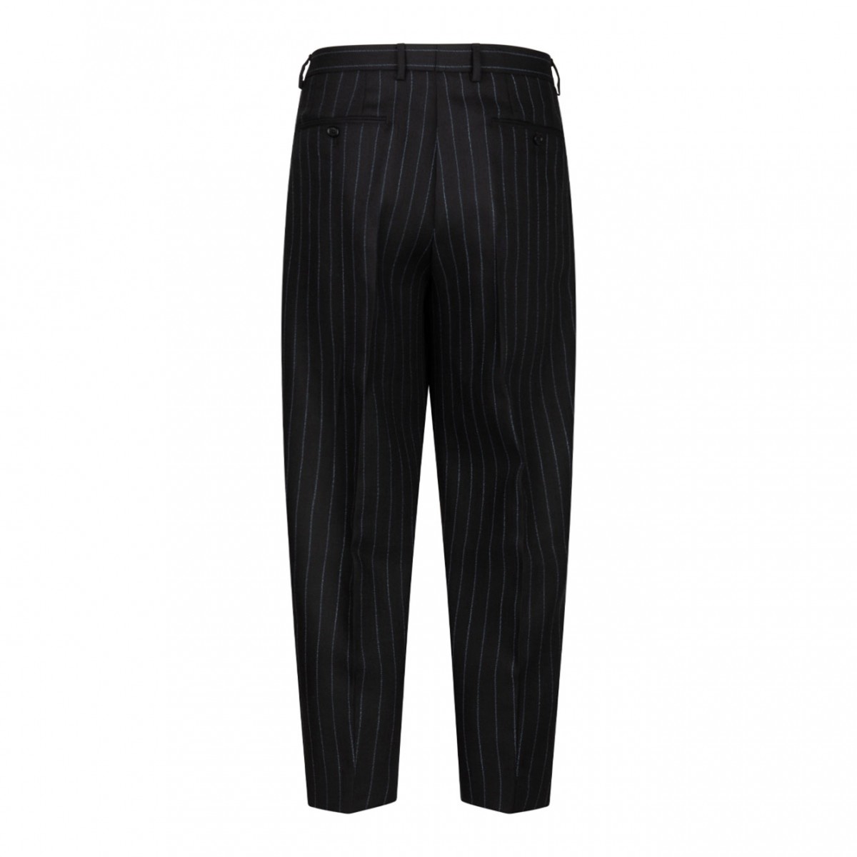Black Pinstripe Pants