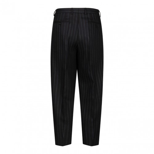 Black Pinstripe Pants