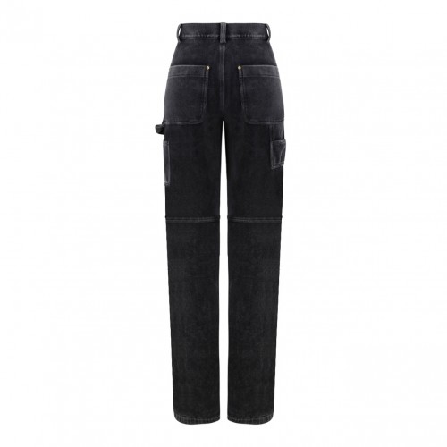 Black High Waisted Trousers 2