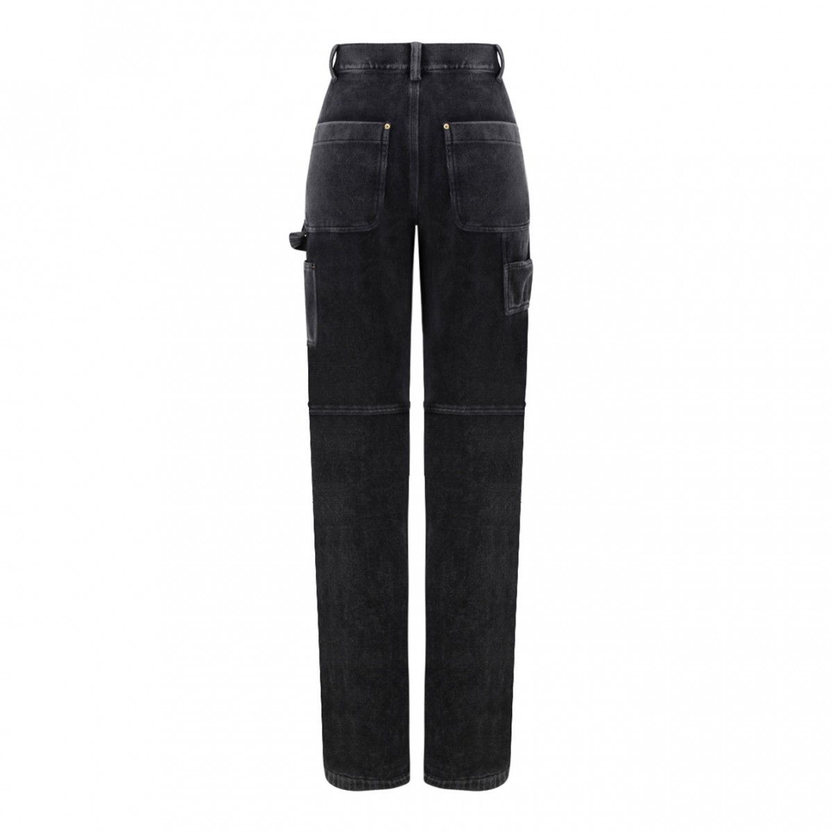 Black High Waisted Trousers
