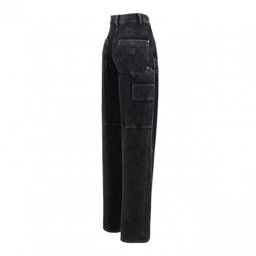 Black High Waisted Trousers