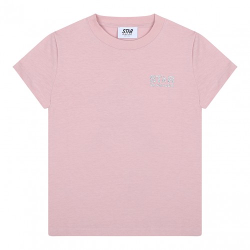 Pink Star Print T-Shirt