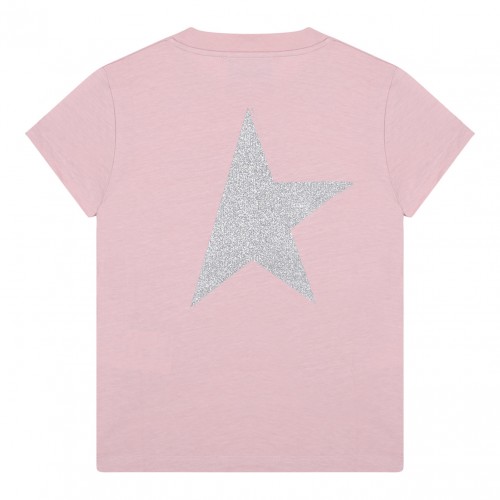 Pink Star Print T-Shirt 2