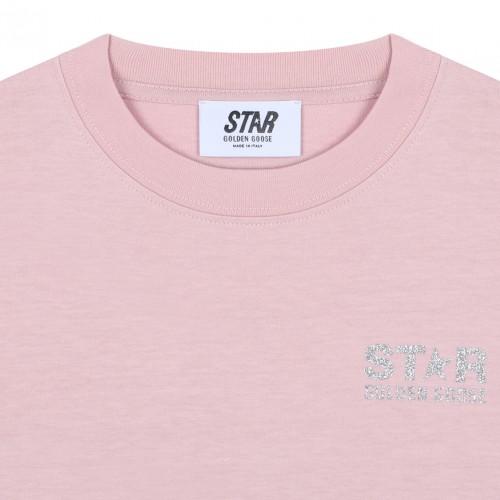 Pink Star Print T-Shirt