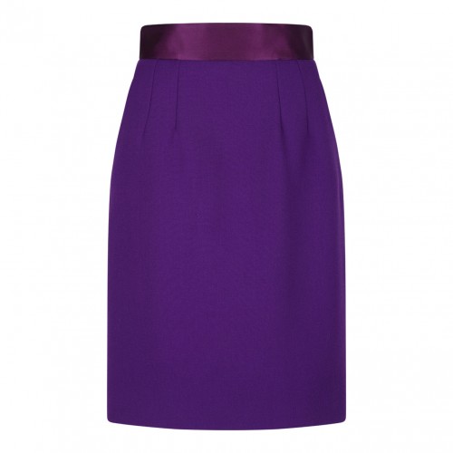 Purple Midi Skirt