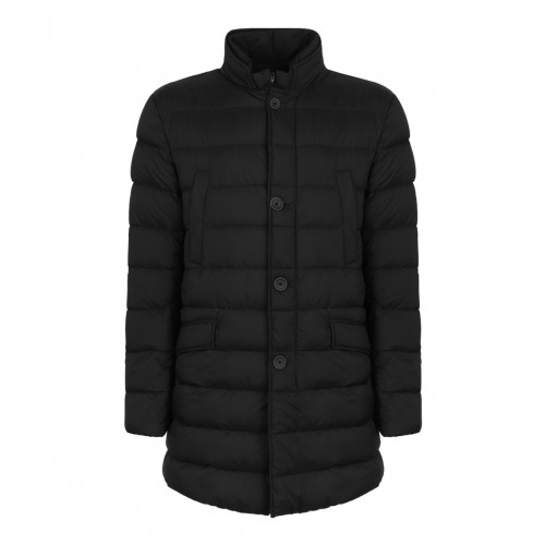 Black Insulated Padded Coat