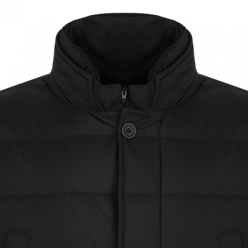 Black Insulated Padded Coat