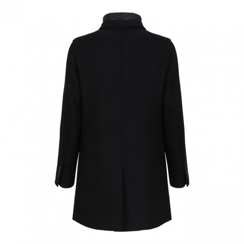 Black Layered Coat 2