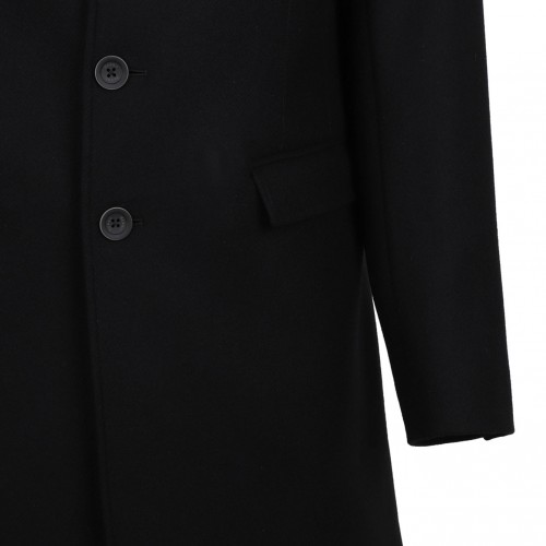 Black Layered Coat