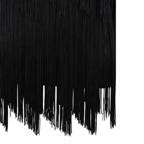 Black Fringed Top