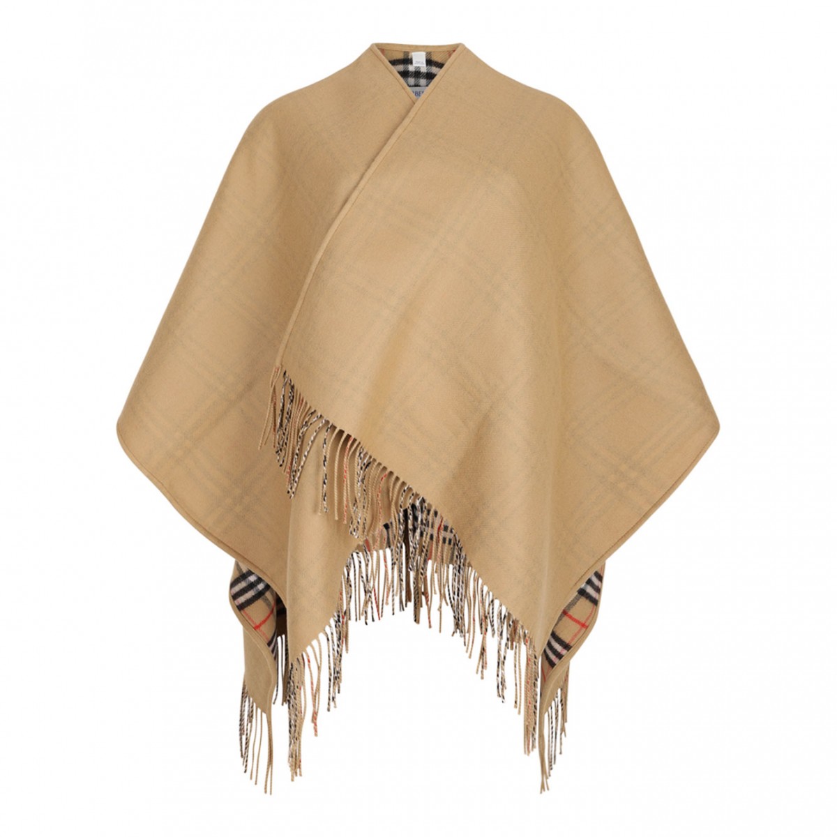 Beige Reversible Cape