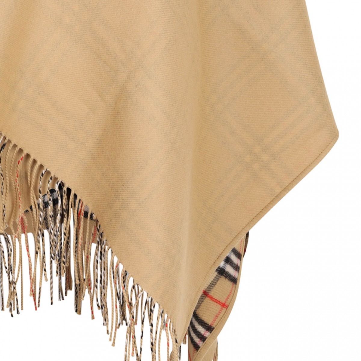 Beige Reversible Cape