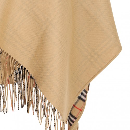 Beige Reversible Cape
