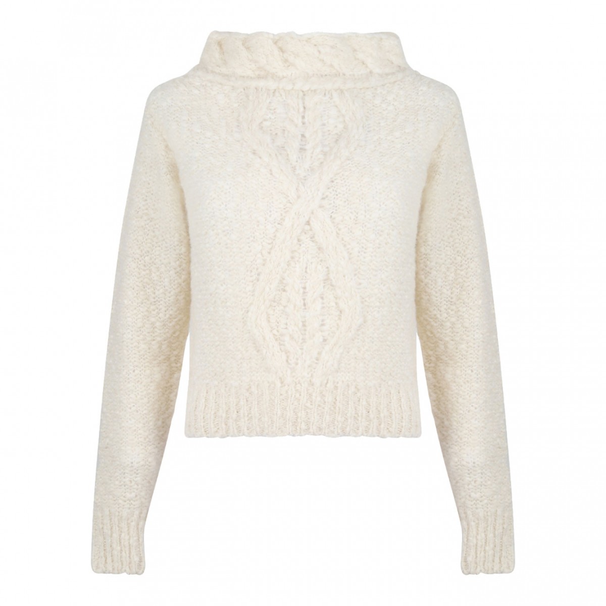 White Romane Sweater