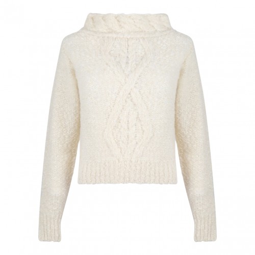 White Romane Sweater
