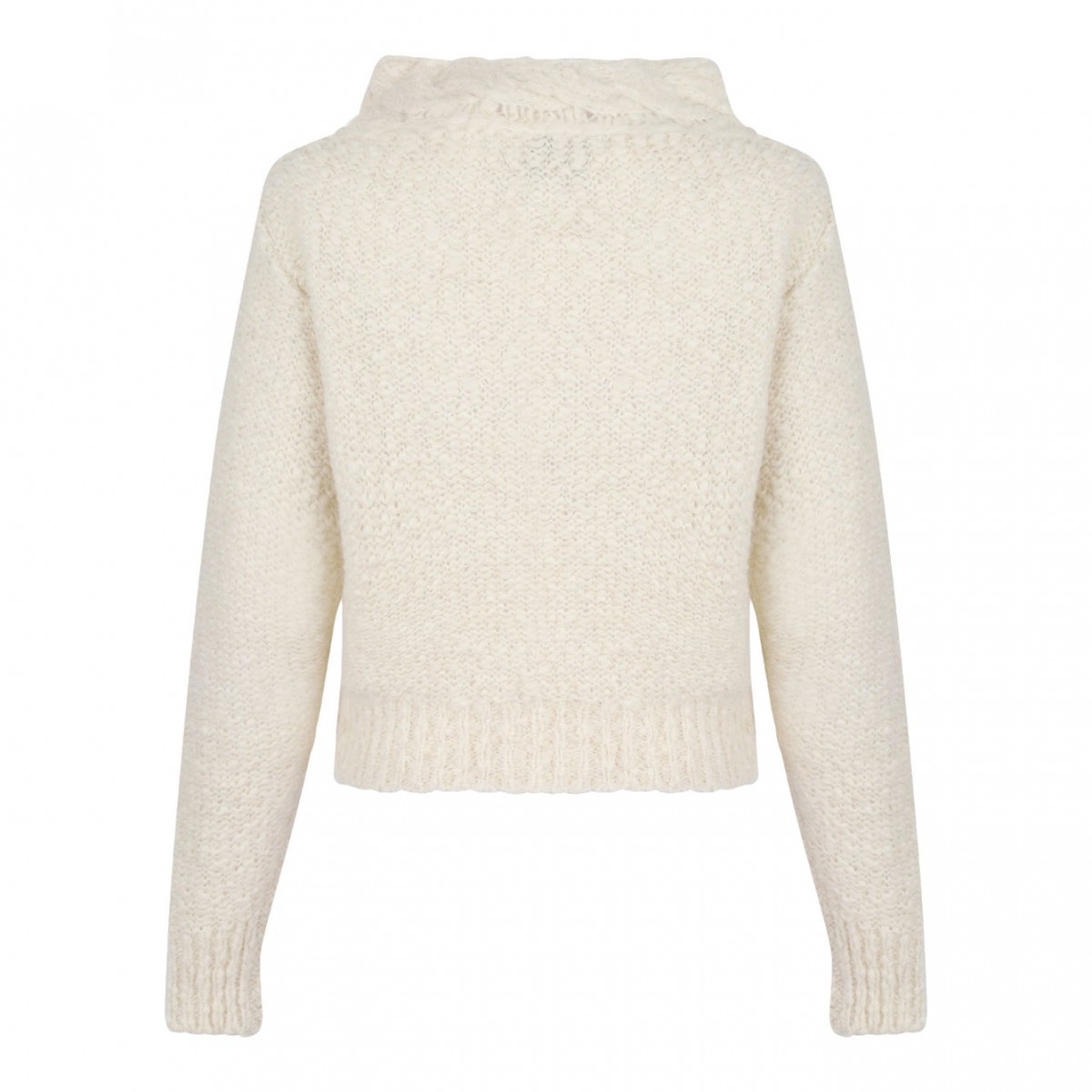 White Romane Sweater