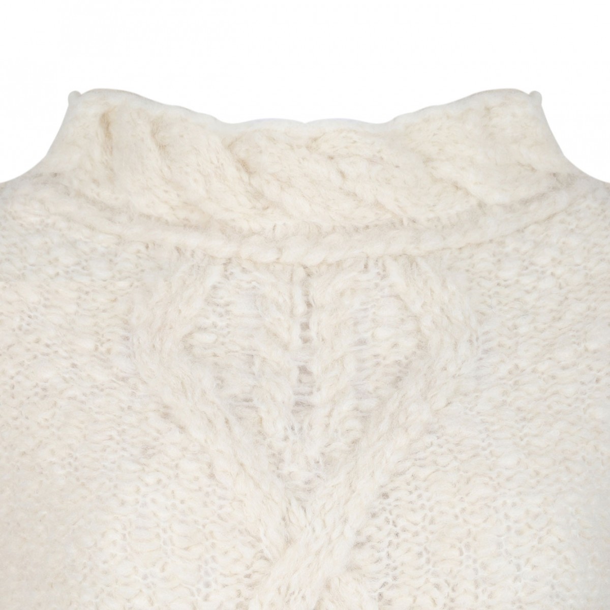 White Romane Sweater
