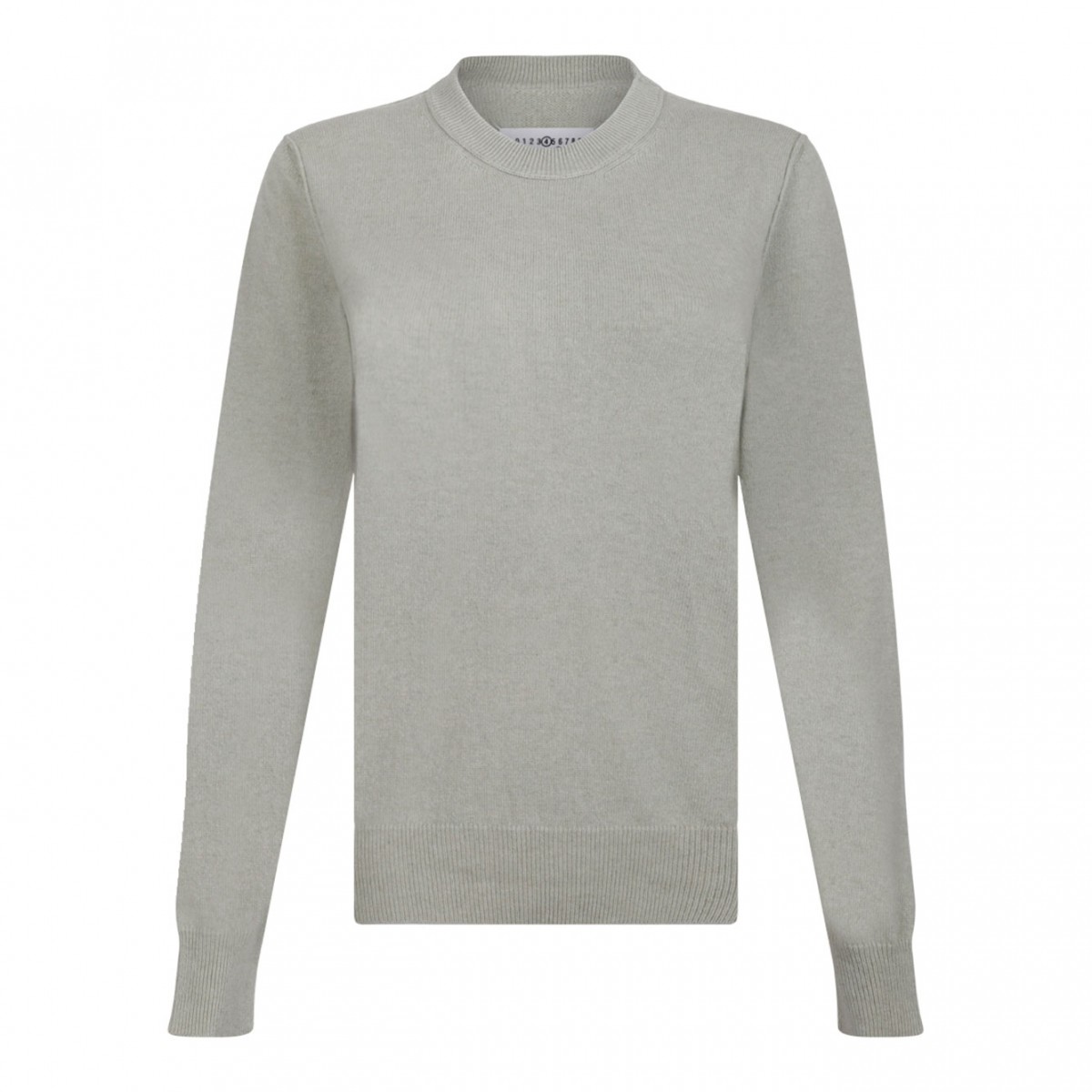 Pistacchio Crew-Neck Cashmere Jumper