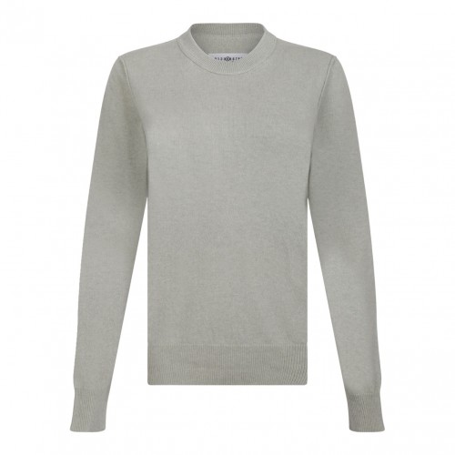 Pistacchio Crew-Neck Cashmere Jumper
