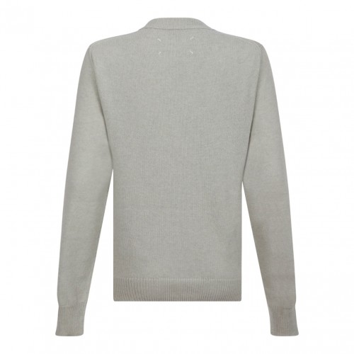 Pistacchio Crew-Neck Cashmere Jumper