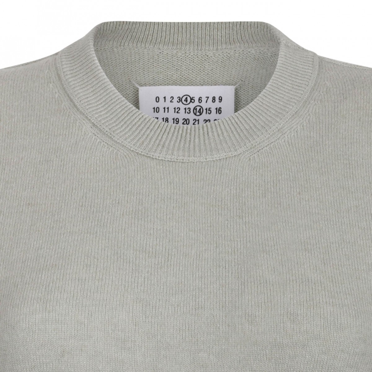 Pistacchio Crew-Neck Cashmere Jumper