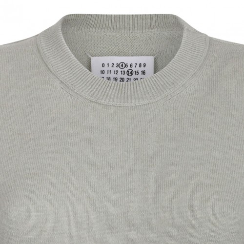 Pistacchio Crew-Neck Cashmere Jumper