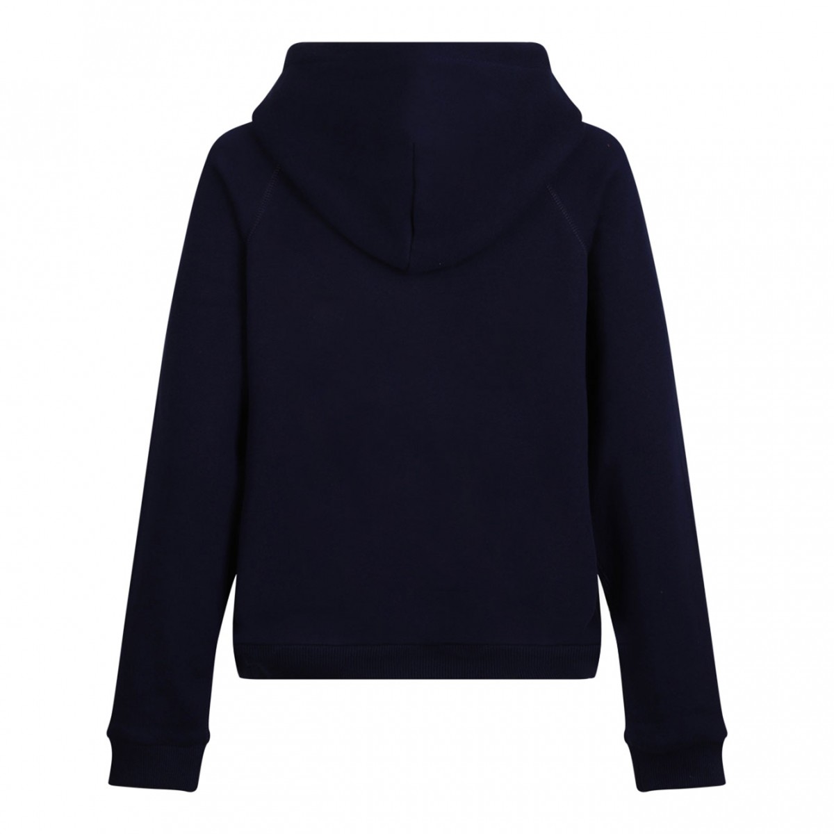 Navy Blue Polo Pony Drawstring Hoodie