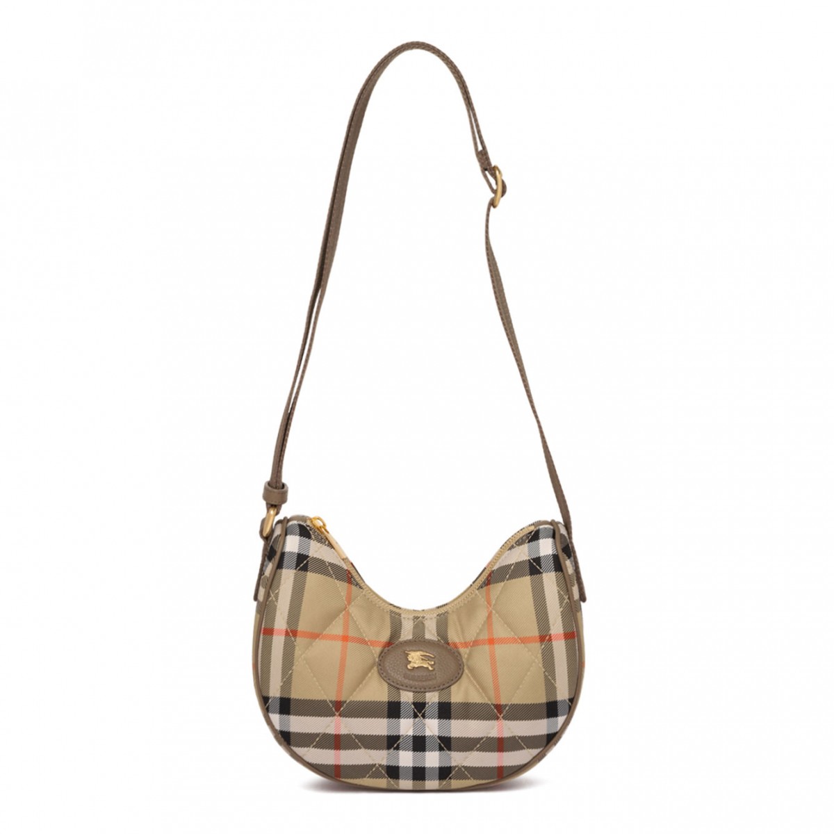 Sand Horseshoe Crossbody Bag