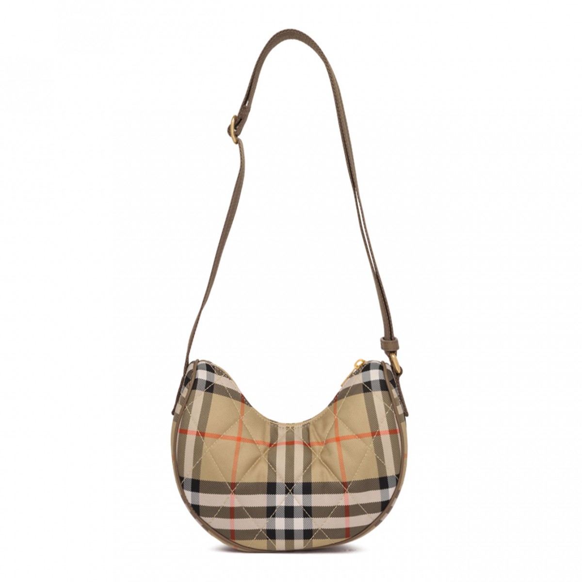 Sand Horseshoe Crossbody Bag