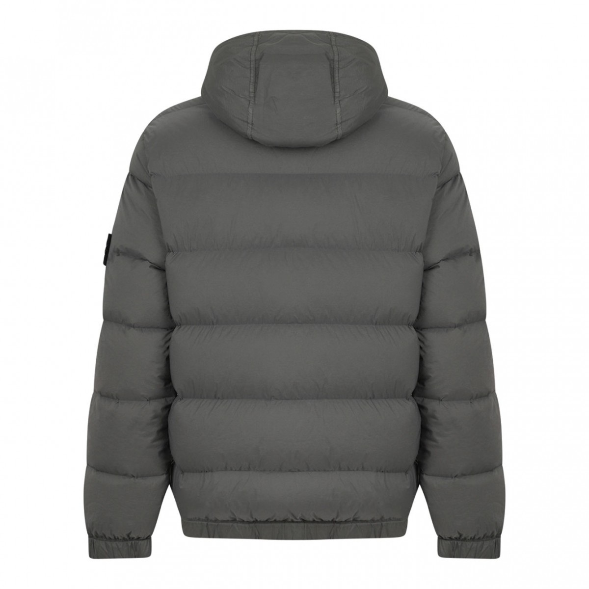 Cement Seamless Tunnel Down Jacket