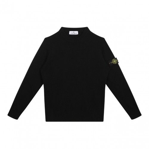 Black Compass-Patch Jumper