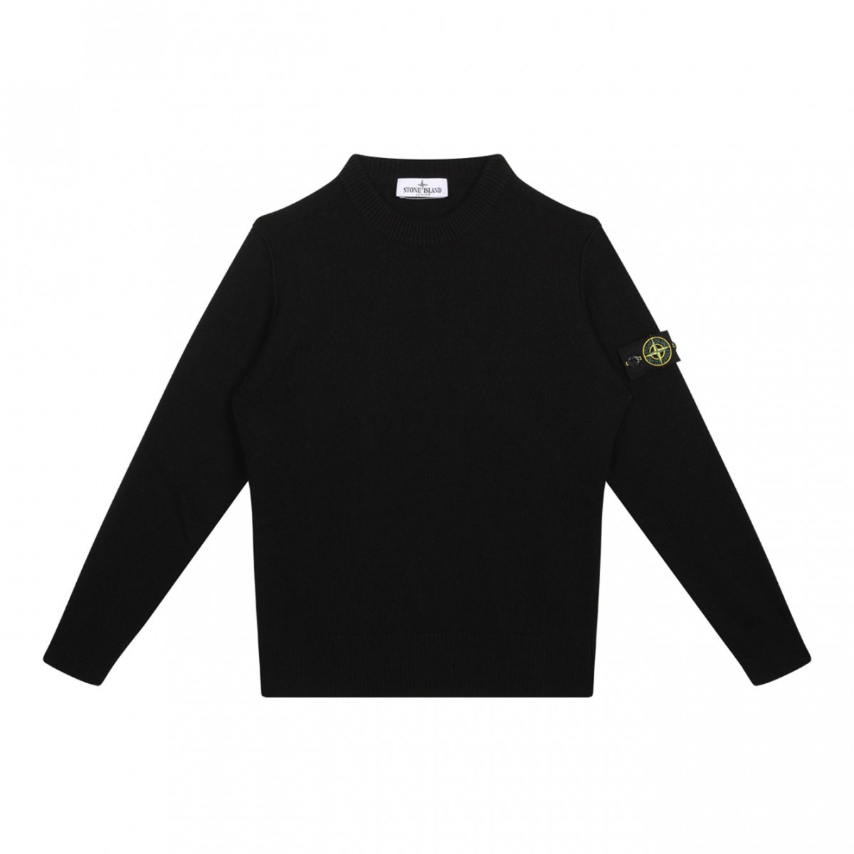 Black Compass-Patch Jumper