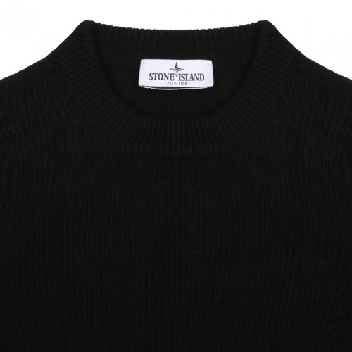 Black Compass-Patch Jumper